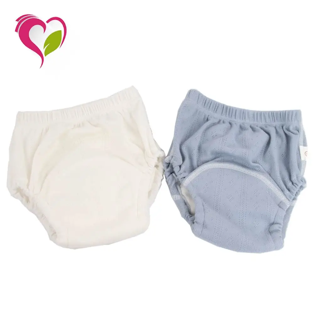 Factory Hotsale Waterproof Cotton Baby Training Pants Washable Baby Nappy