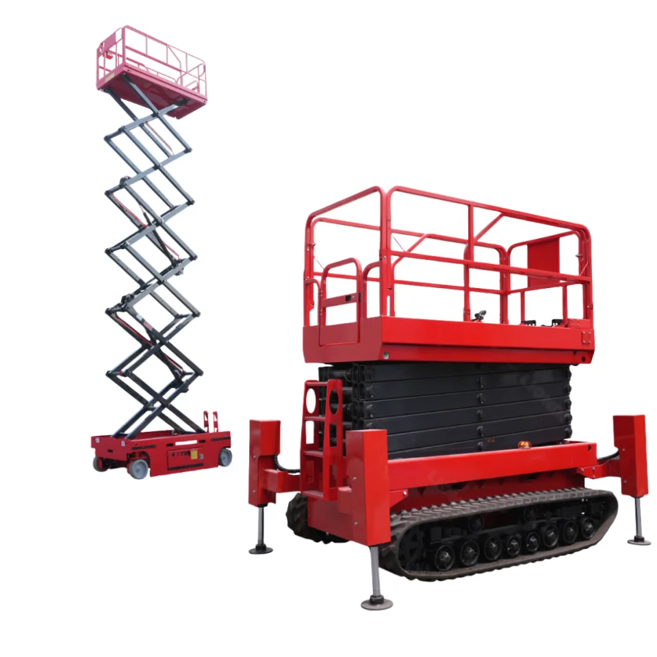 13ft to 52ft Aerial Working mobile scissor lift platform for sale