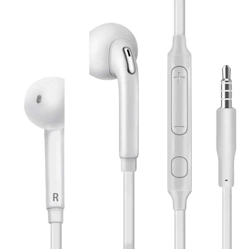 Hot Sell Sport In- Ear S7 S6  Wired Earphone Mobile Earphone Handfree 3.5mm Stereo Original For Samsung