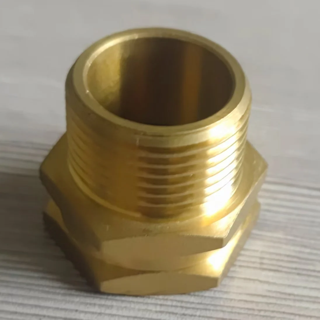 Export USA Standard Faucet Connector Garden Hose Adapter 3/4 GHT Female Thread To 3/4 NPT Male Thread Connector
