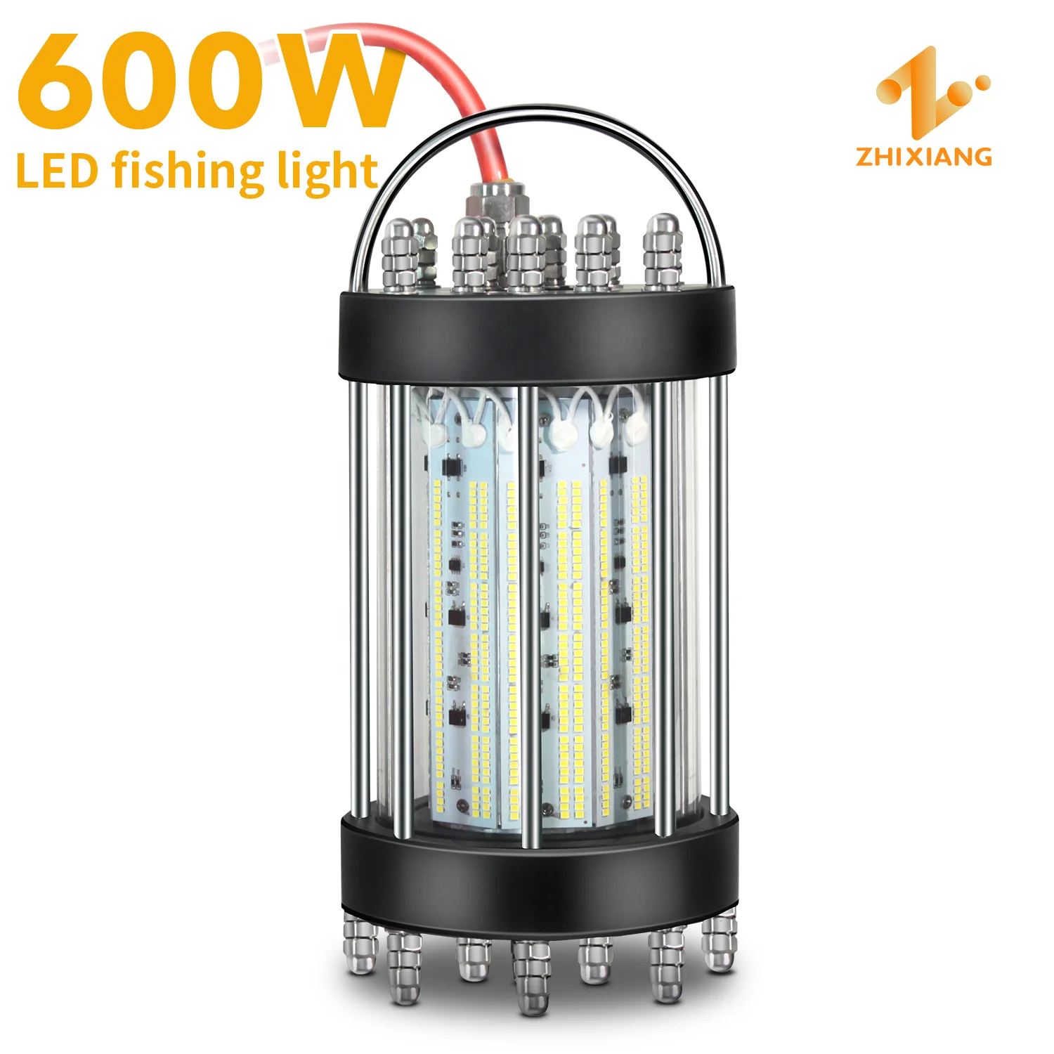 AC110V 220V 1000w Led Fishing Light Underwater Fishing Finder Lights Ship Lamp Squid Attracts Lights