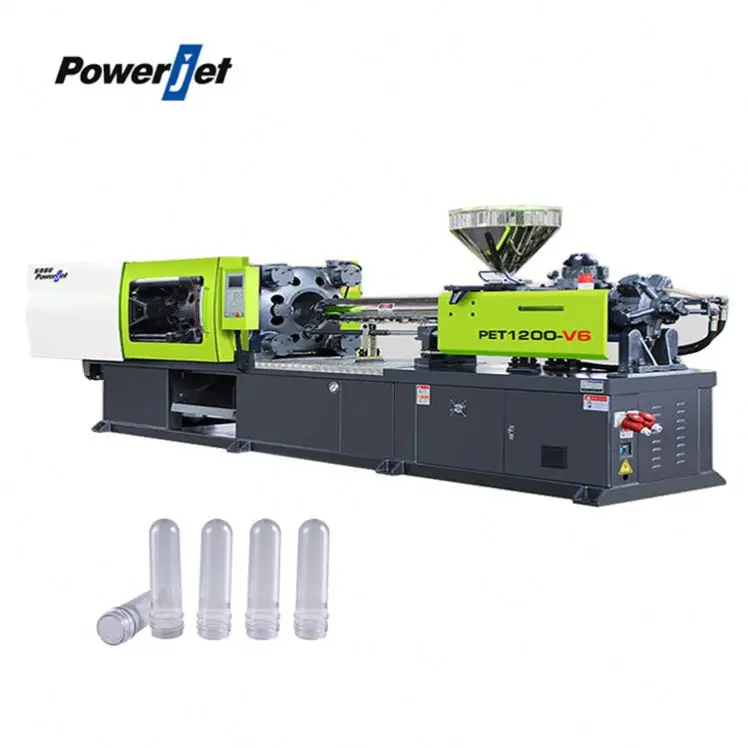 Powerjet 2 литра 19 литровых пластиковых бутылок труба литья под давлением машина для ПЭТ бутылки