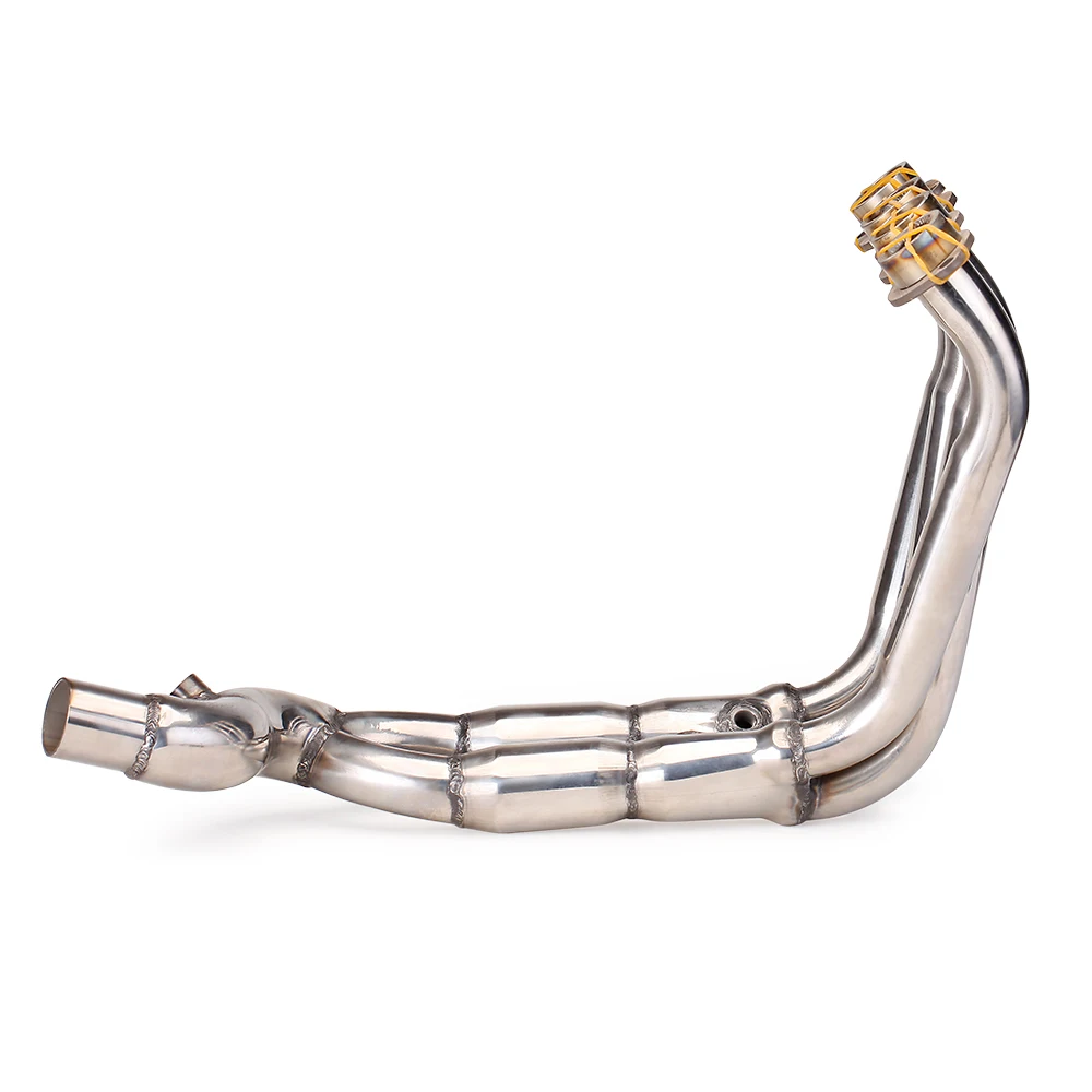 Modified Exhaust Pipe For Yamaha R6 Exhaust Headers Decat Downpipe Stainless Front Pipe YZF-R6 Pipe Exhaust 2008-2021 years