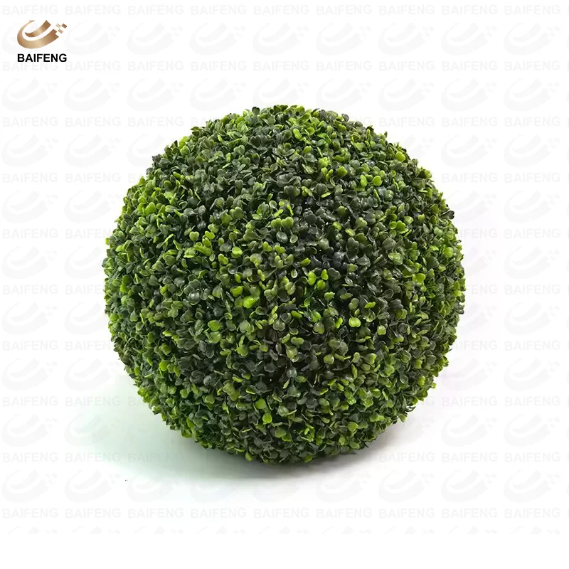 Artificial Plant Topiary Ball Safe and Harmless Vivid Grass Ball for garden supplier wedding decor gardening decorations