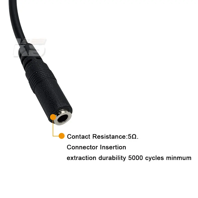  3.5mm Male to Female TRS Stereo Headphone Audio Cable Charging Cord Jack Adapter Extension
