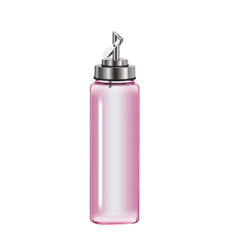 Widely Used Superior Quality Luxury Round High-borosilicate Oil Bottle