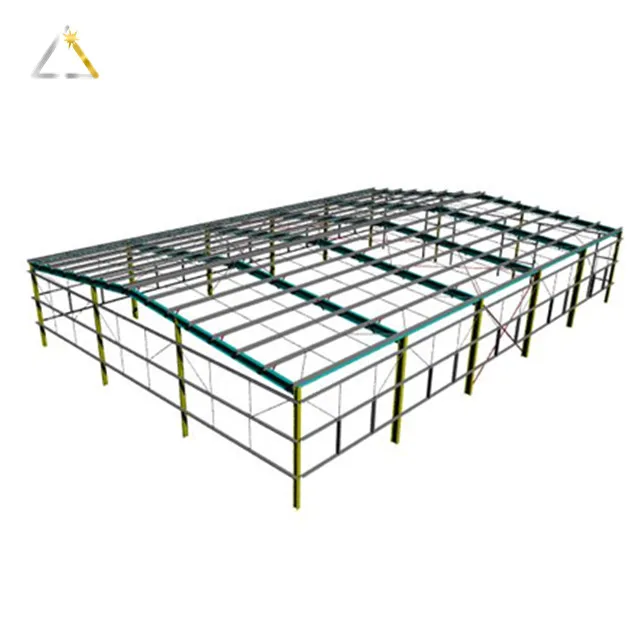 Landscape Warehouse Metal House Prefabricated Construction High Rise Building Steel Structure Storage
