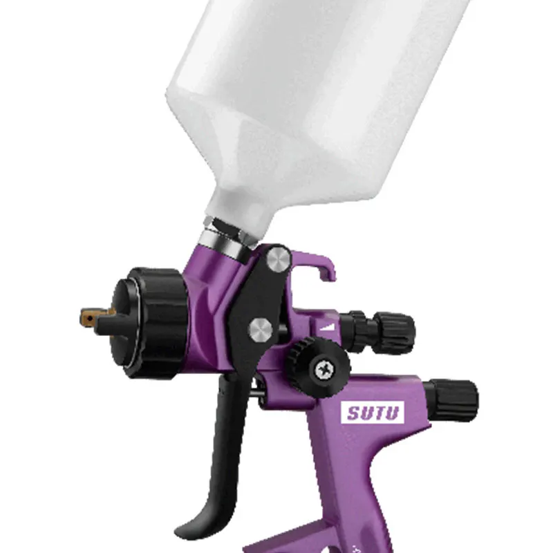 Factory Wholesale Pneumatic Air 600 ml Spray Gun Cup Air Powered Auto High Atomization Paint Spray Gun