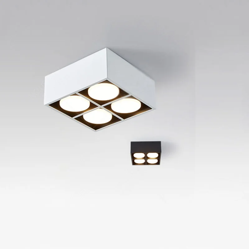 Zhongshan Commercial Lighting Hotel No Main Lights Led Grille Downlight Led Surface Mount Downlight 7W