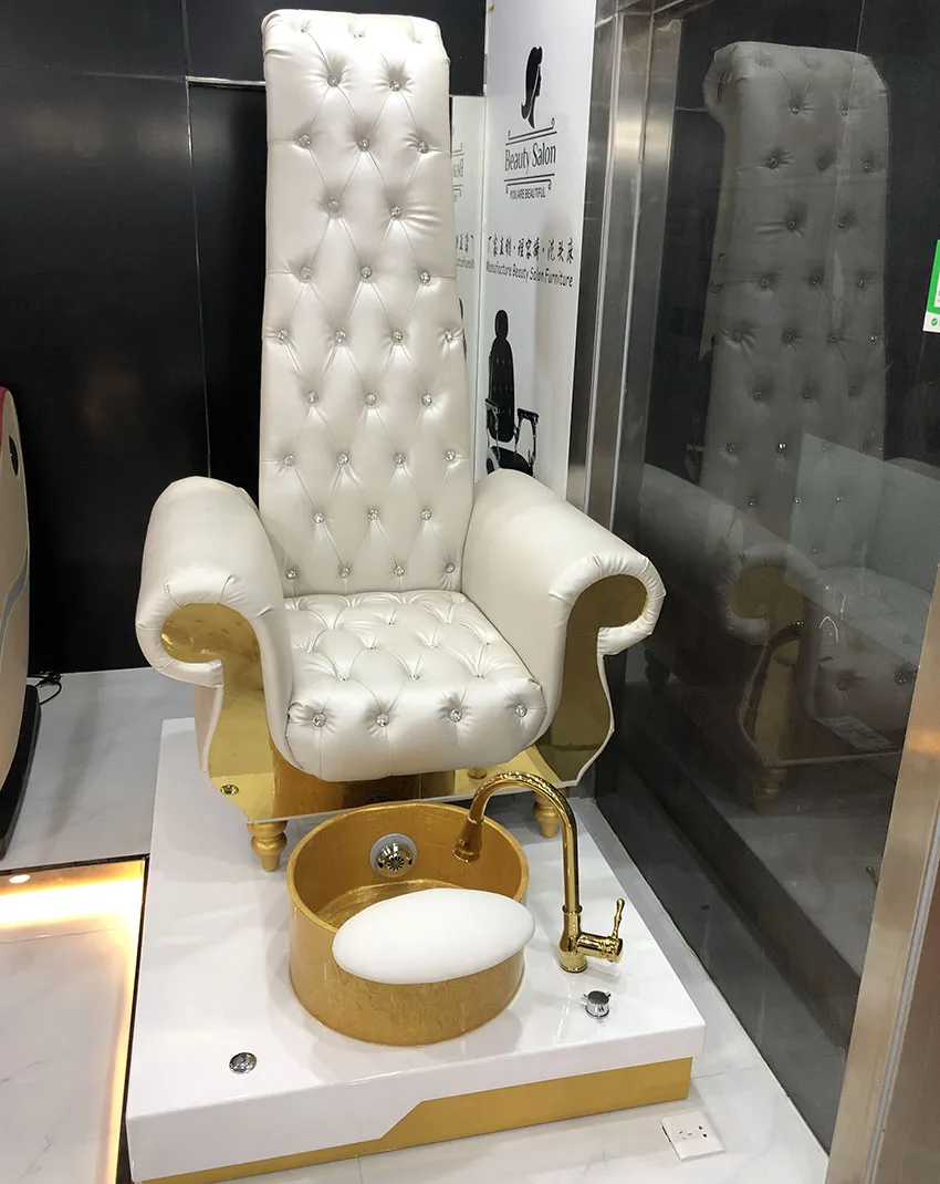 
Hot sale King Throne Pedicure Chair/salon furniture high back ronud sink pedicure chair HY-PC001 