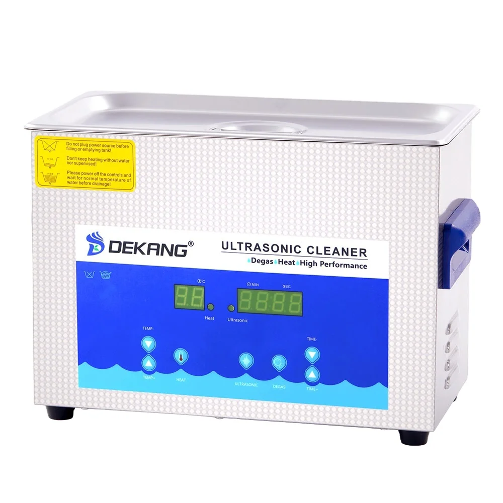 Цифровой таймер размагничивания объемом 4,5 л, 40 кГц, с многофункциональным устройством для ультразвуковой чистки зубов