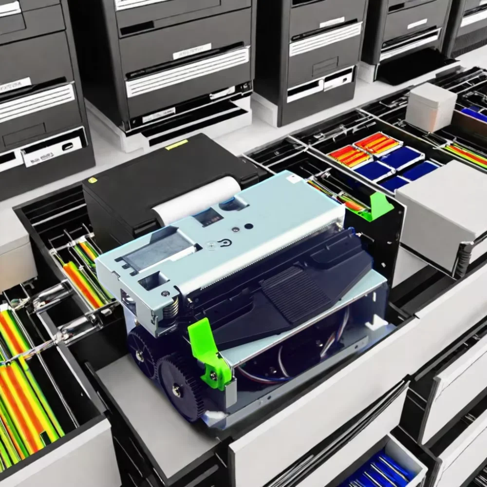 200mm/s High Speed 3inch Thermal Receipt Label Printer 80mm USB RS232 Embedded Printer 24V for Vending Machines