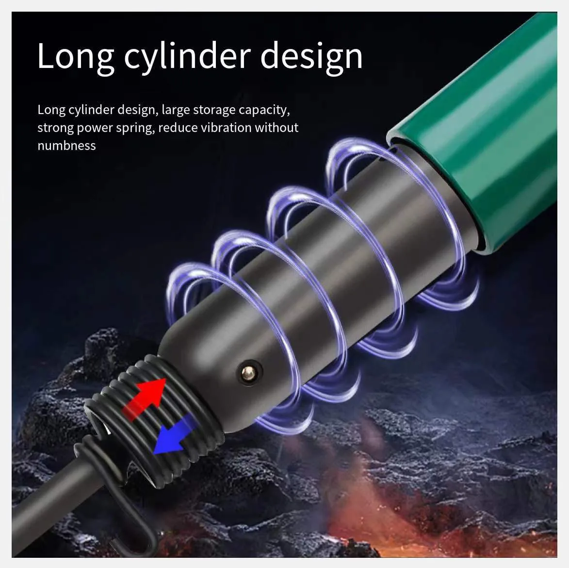 Impact Air Hammer Small Wind Pick Wind Shovel Rust Removal Tools Pneumatic Shovel Knife