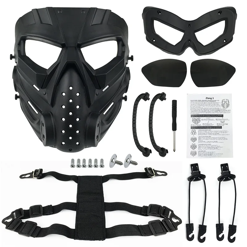 KYK Tactical face Protective Masks Hot Selling Live CS Colorful Bullet Protective Masks Wholesale of Military accessory