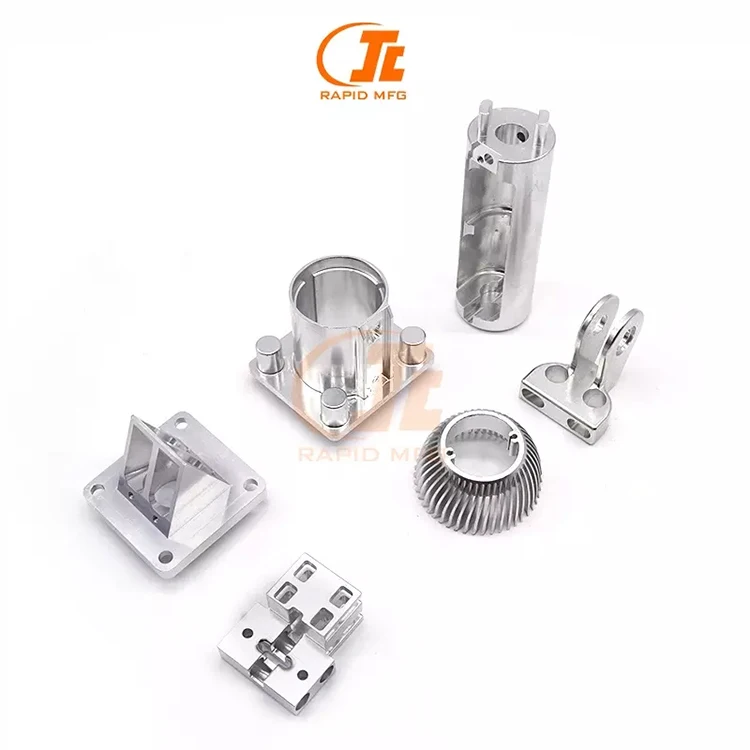RJC OEM Custom Precision CNC Turning Products Manufacturing Anodized Aluminum Plating Steel Brass Parts CNC Machining Service