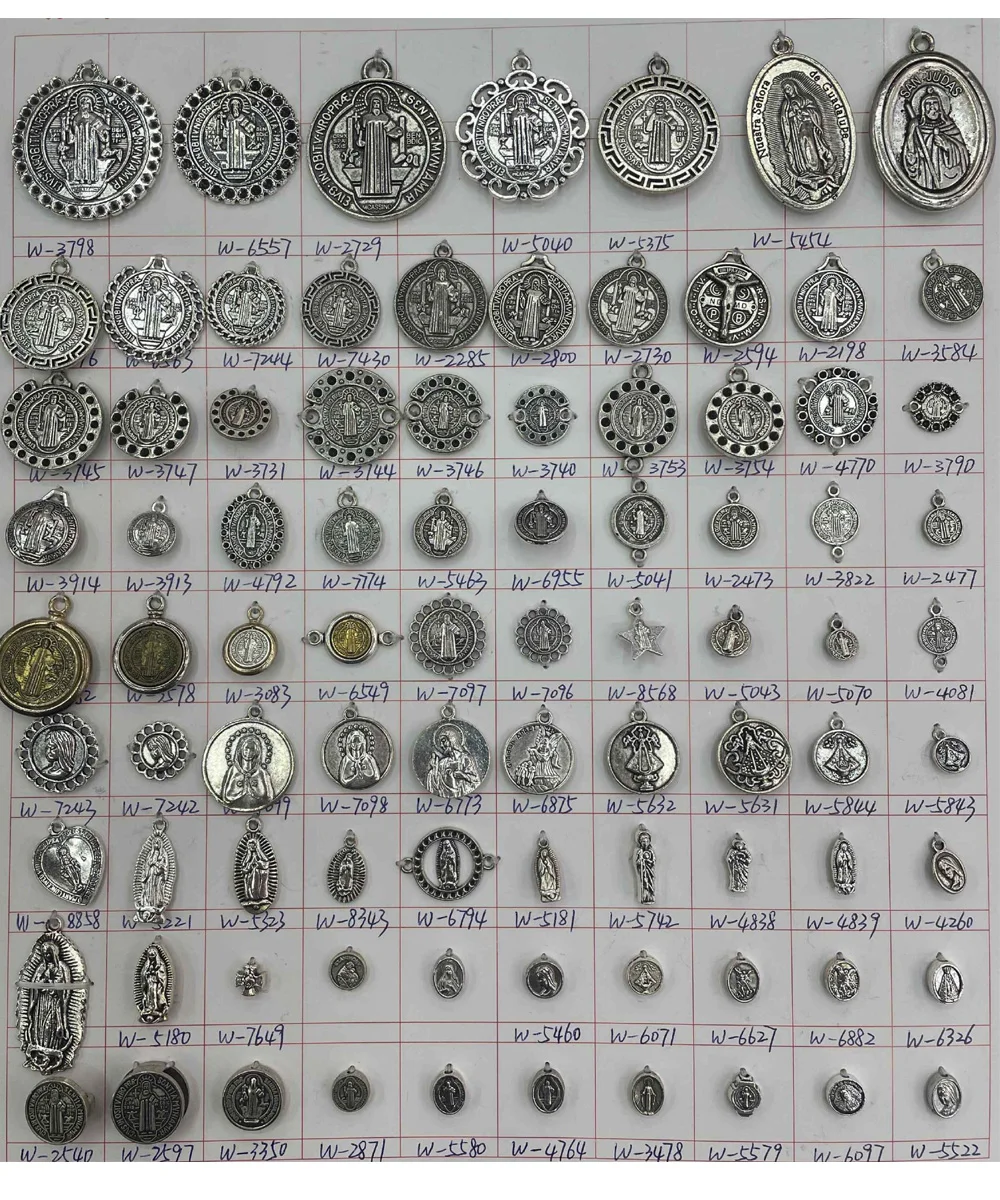 25x16mm  Guardiah Angel Italy & St.Michael  Pendant Medal for Jewelry Necklace Making