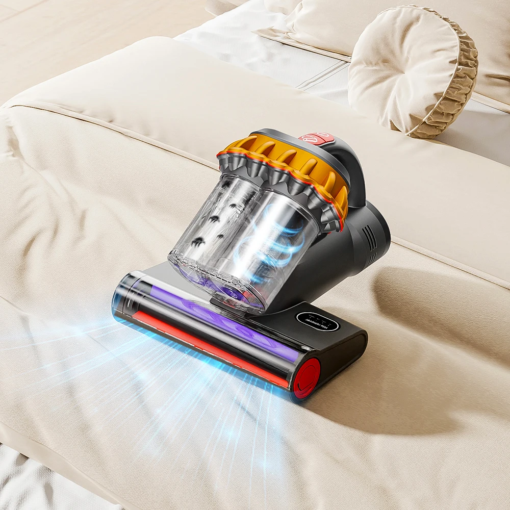 Strong Suction Mattress Cleaner Bed Dust Vacuum With UV Light and Hepa Filter