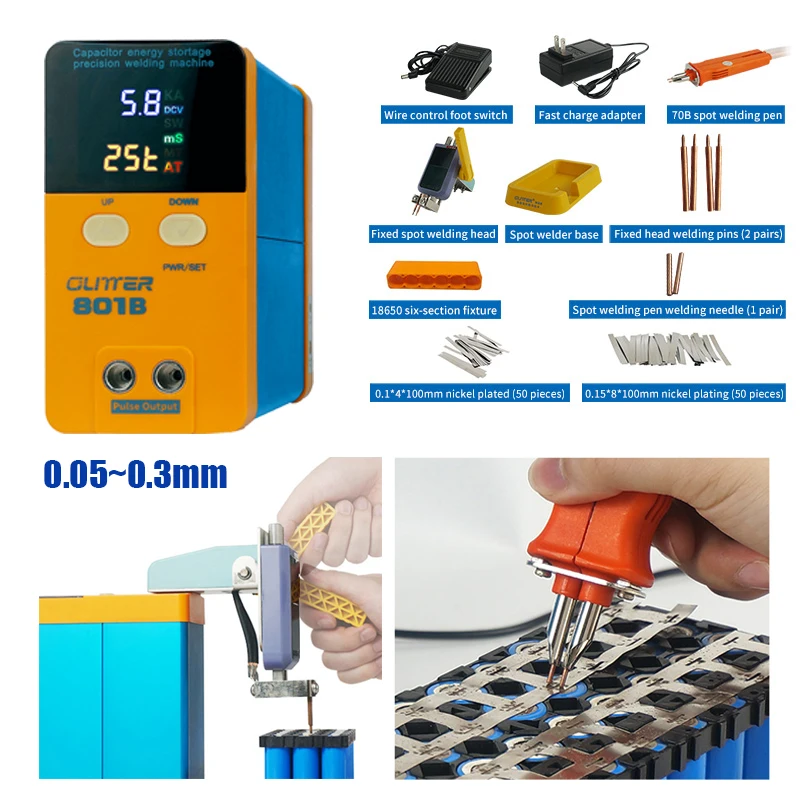 GLITTER 801B Capacitor Energy Storage Spot Welding Machine