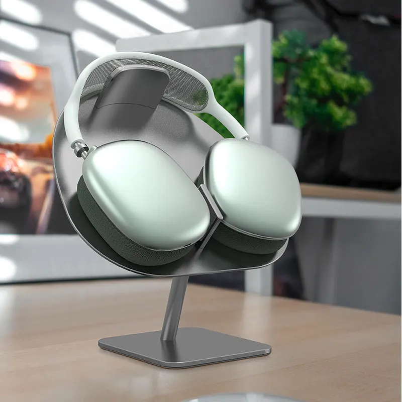 Wiwu Aluminum Headphone Stand for  Airpods Pro Max Portable Desktop Headset Holder With Auto Seep Wake Up Function