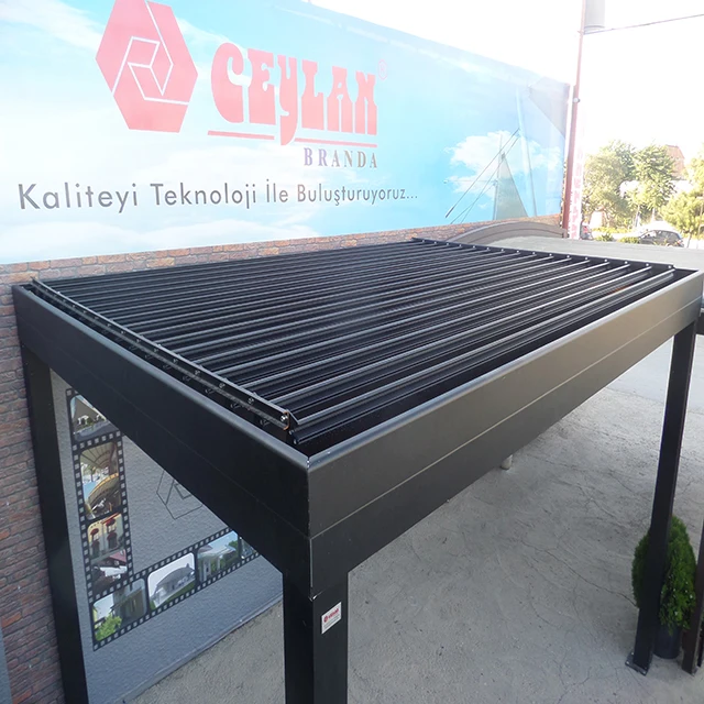 
Sun Roof Pergopanel - Bioclimatic Ceiling - Aluminum Pergola 