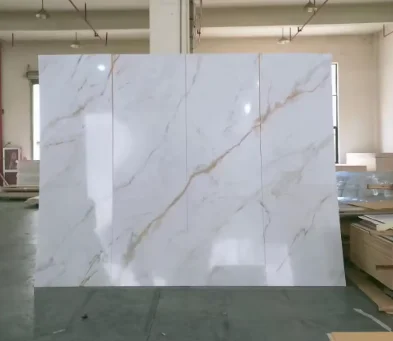 Indoor qualified Plastic marble PVC wallboard decoration high gloss wall covering UV board