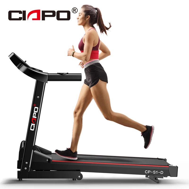  CIAPO Foldable Treadmill Home Use Folding Motorized Cheap Running Machine DC Motor Indoor