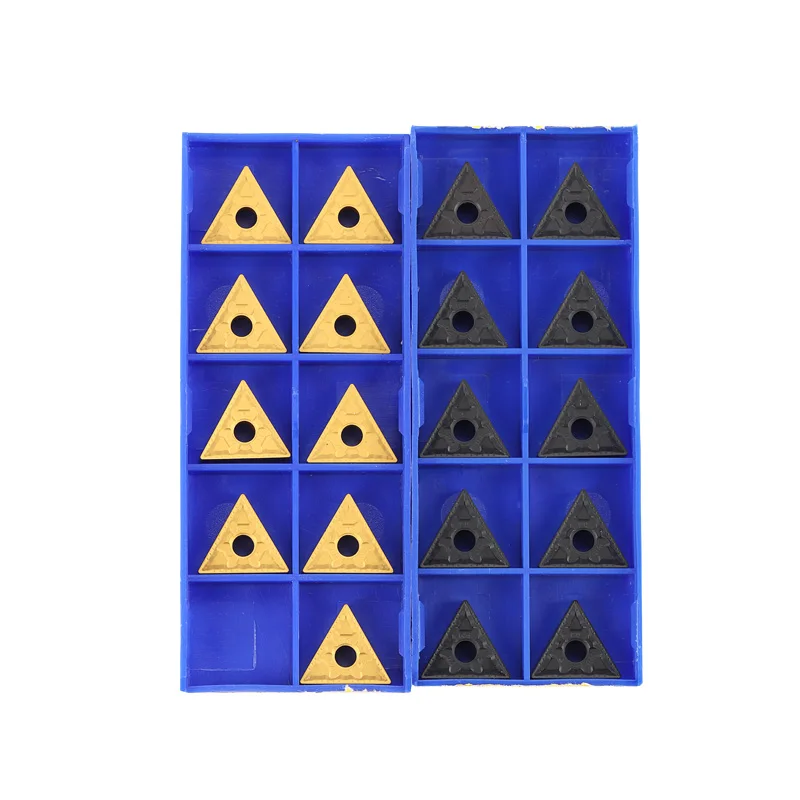 High Quality TNMG160404 CNC Lathe Cutting Tools Carbide Cemented Carbide CVD Coated Stainless Steel Triangle Direct Manufacturer