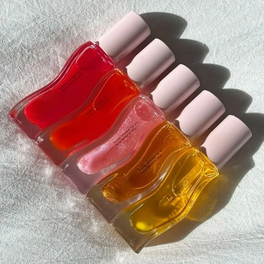 OEM Wholesale Low MOQ Lip Plumper Gloss Private Label Waterproof Shimmer High Quality Lip Glossy Clear Vegan Gisou Lip Oil