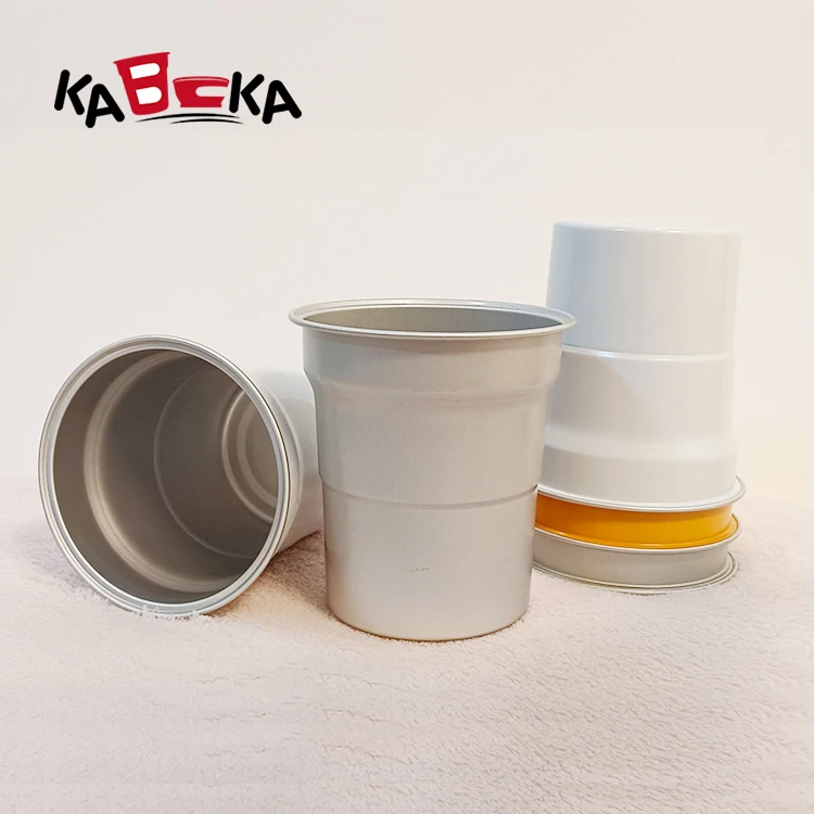 Environmental Protection Reusable Disposable Recyclable Aluminum Cup Outdoor Camping Party Mug Cold Drink Beer Coke Cups