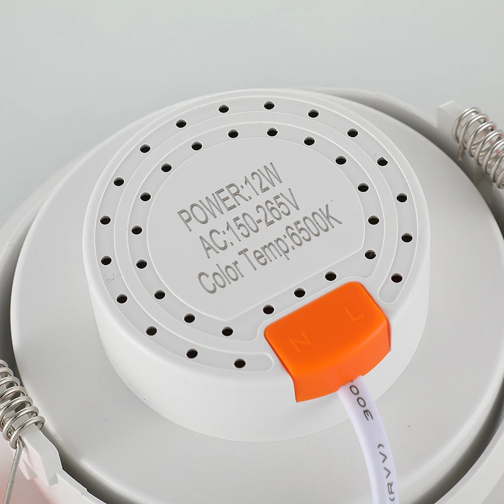 High quality 5W/7W/10W/12W dimmable 2700K/4000K/6500K module led cob downlight spot light