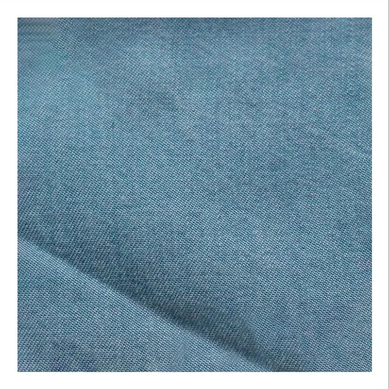 21*21 count 100%  lyocell woven denim fabric 195gsm for jeans and garment with high quality