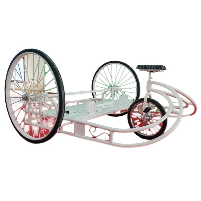 new style bicycle rickshaw for Piano/street showing special transportation  playing piano bicycle