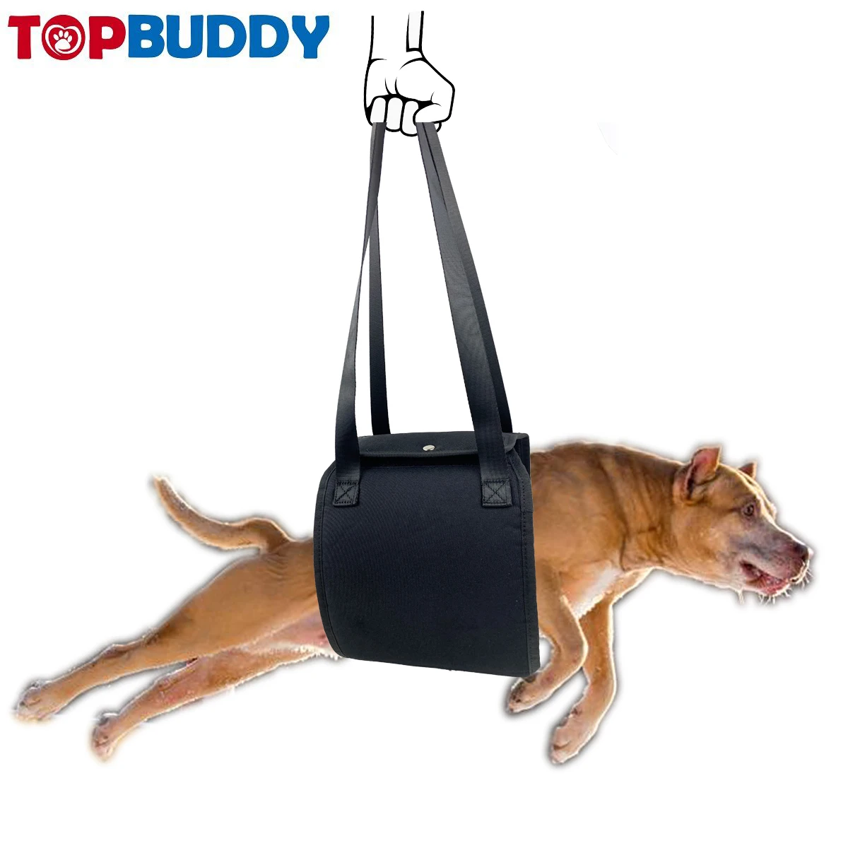 TOPBUDDY Dog Sling Bag Dog Support Lift Harness for Old Injury Dog