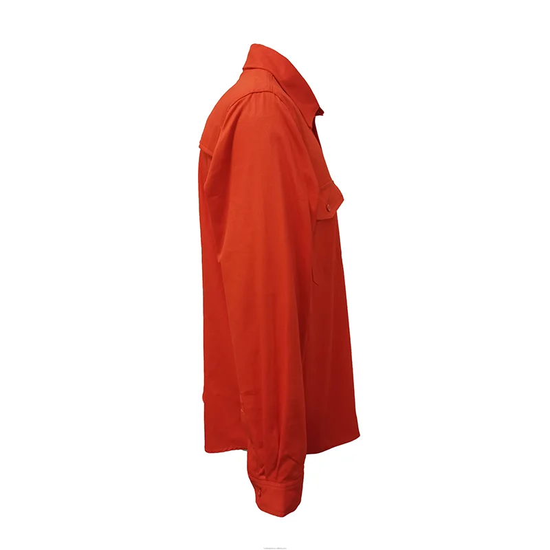 Hi Reflective Piping Summer Short Sleeve Work Shirt Work Uniform Mechanical Clothing Factory Wholesale Workwear