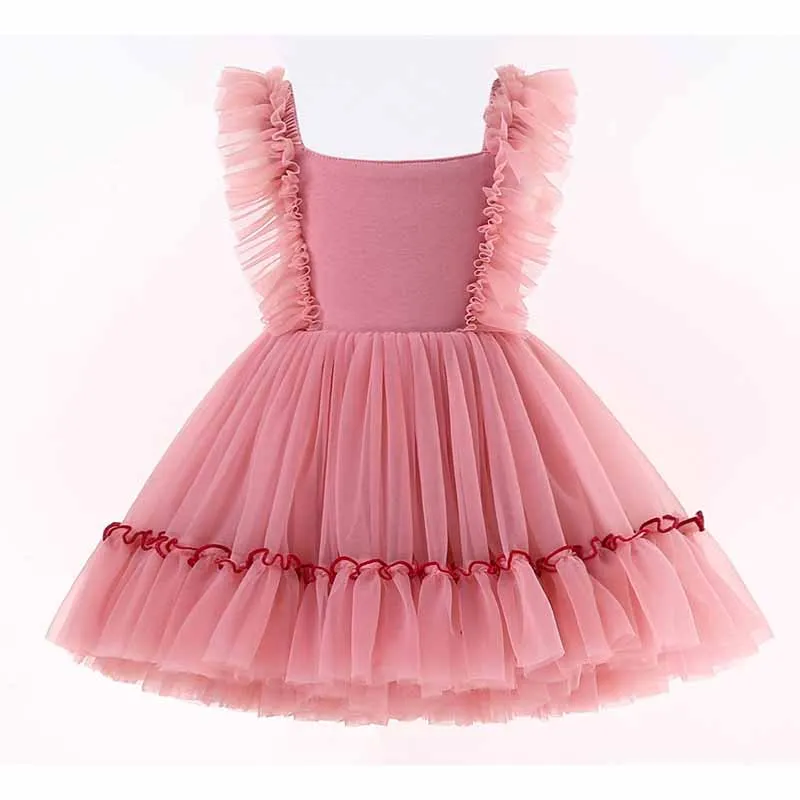 High quality children lolita princess baby girls kids birthday party dresses