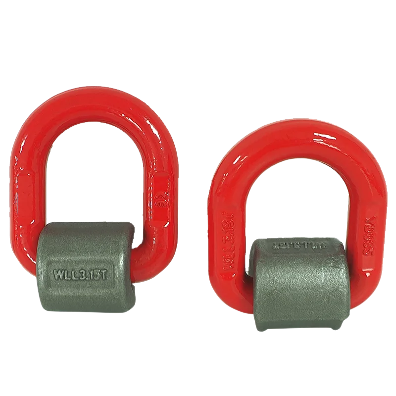 G80 Swivel Hoist D Ring Weld On Point For Lifting With Spring