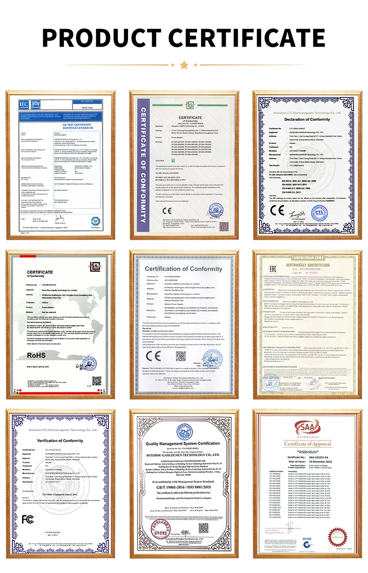 CE UL62368 GS KC ROHS 48V 1A 24V 2A 12V 4A 24 Volt 2 Ampere 12 Volt 4 Amp Low Ripple AC DC Laptop AC to DC Converter Adapter