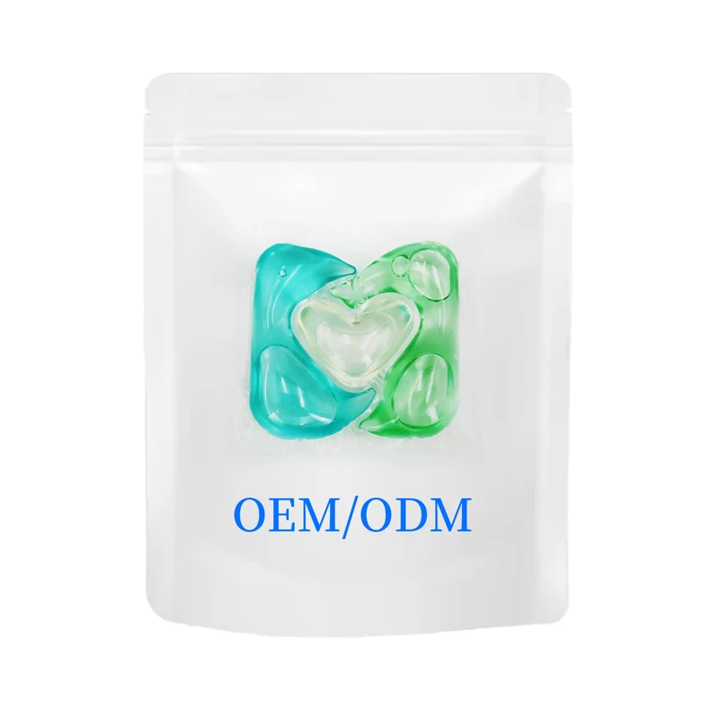 China Supplier High-Efficiency Stain Fighting Formula With Oxy Suitable Front Load Washers Laundry Capsules
