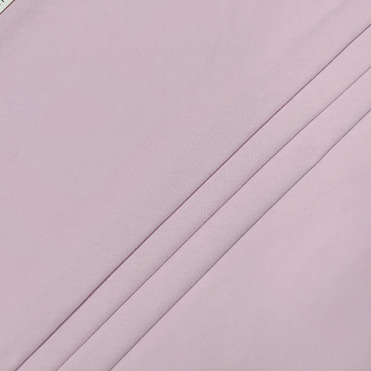 Eco Friendly Recycle Polyester Organic Cotton Knit Single Jersey Tshirt Fabric