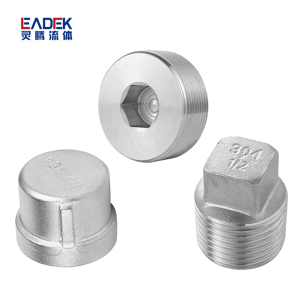 Pipe Fittings Design Stainless Steel Square Casting 3 Years Mild Steel 2024 New Hexagonal Male Female Fitting Equal Plug 1 Piece