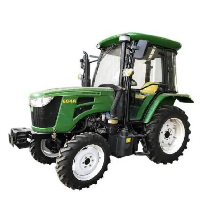 Factory Directly Supply 60 HP Garden Lawn Wheel 4WD Farm Use Tractors  with Cab