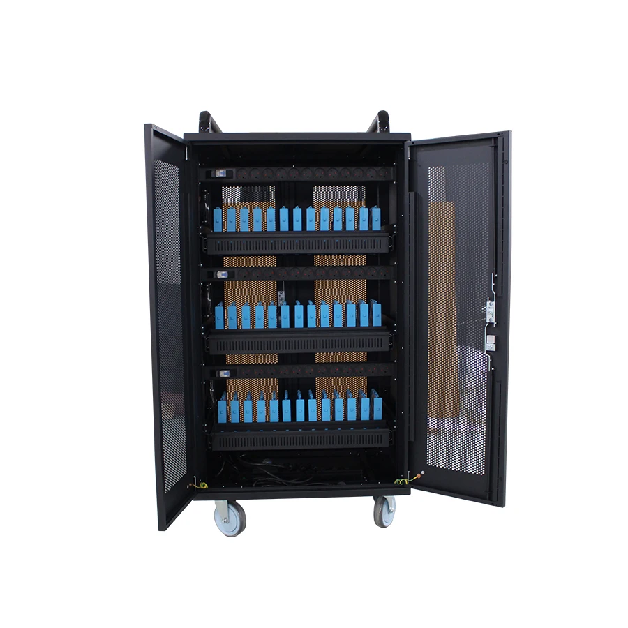 Tablet/Chromebook AC Charging Cart With Israel Outlets