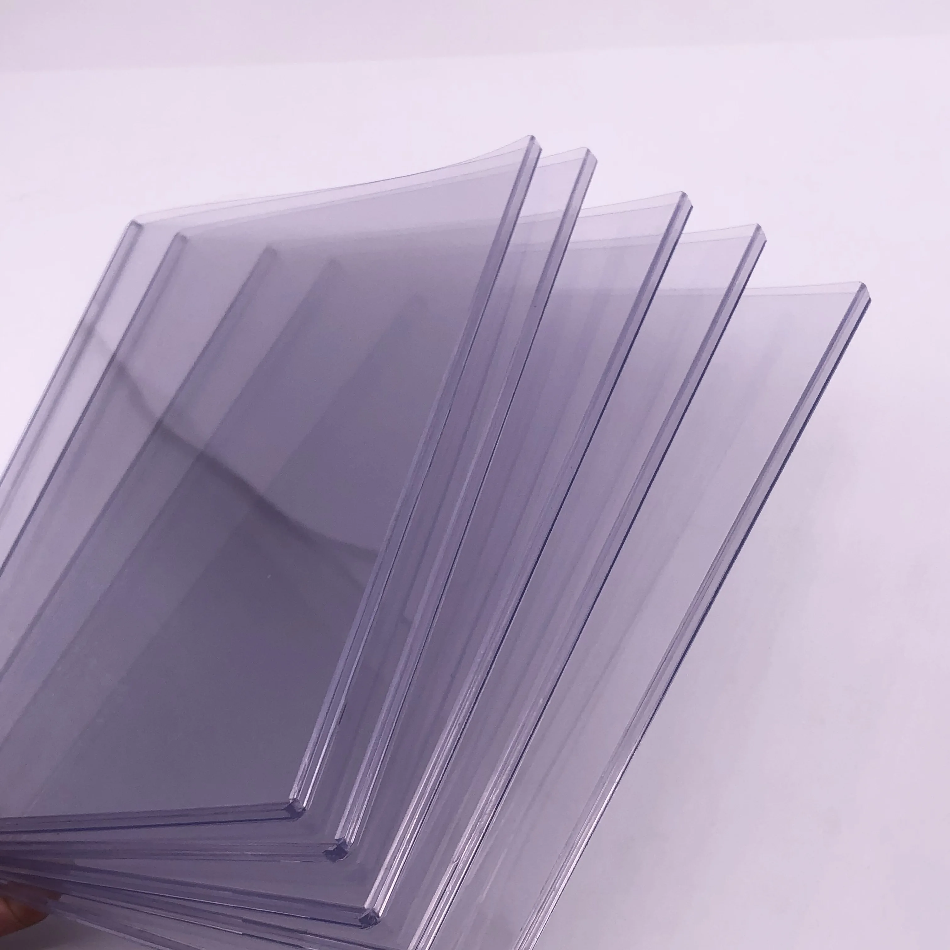 Scratch-resistant Comic Book Top Loader PVC Crystal Comic Holder Toploader  JO-B-02