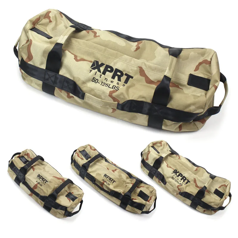 Weight Lifting Exercise Sandbag Weight Training Power Bag Weight Adjustable Fitness Powerbag With Handles