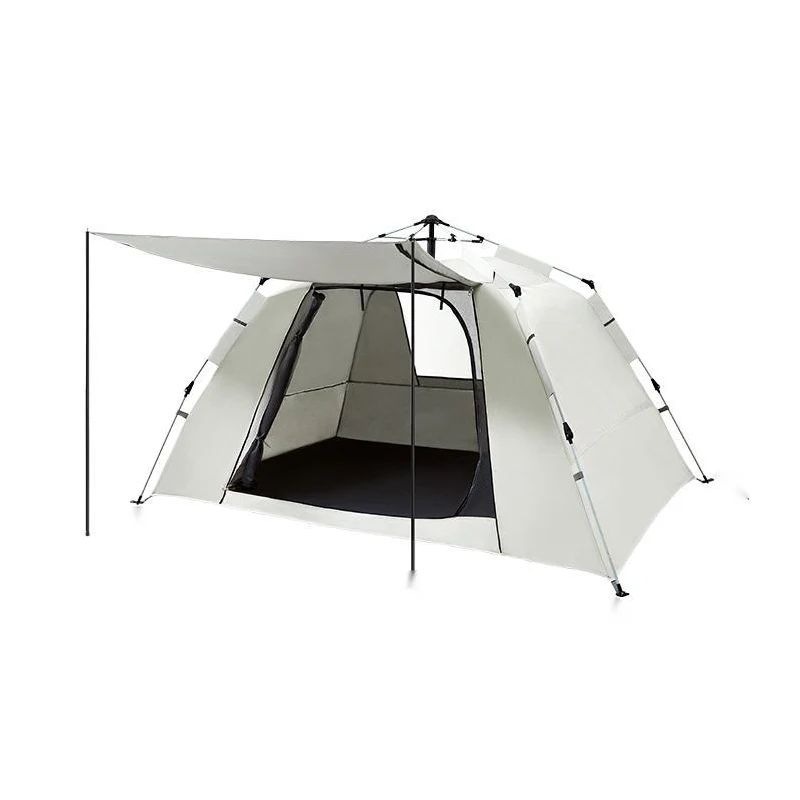 UV coating Sunshade Stock Factory Supplies 2-person Hiking Waterproof Tents 2-in-1Handiness Family Camping Tents