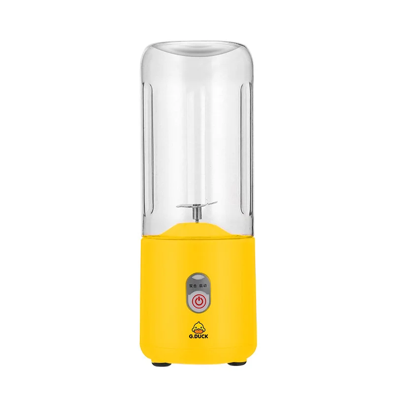 Wholesale 500ML Electric Juicer Smoothie Blender Cup Mini Portable USB Blenders Wireless Press Juicers Charging Hand held Juicer