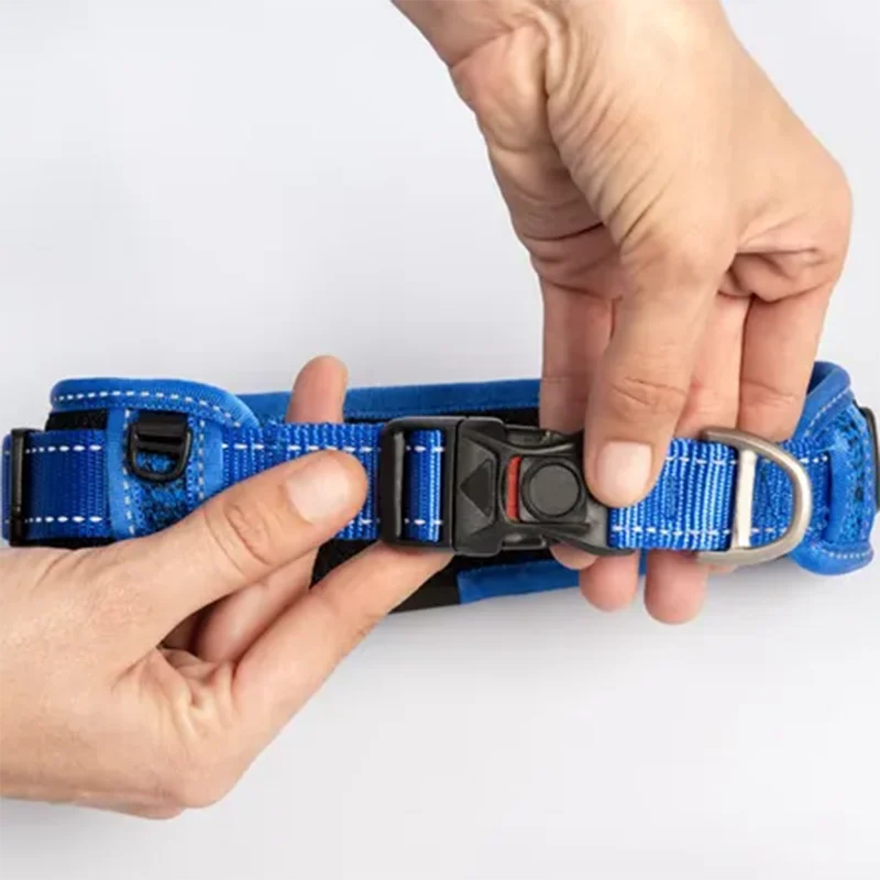 Pet Accessories Tactical Premium Adjustable Heavy Duty Nylon Dog Collar With Quick Release Buckle For All Breed Dogs