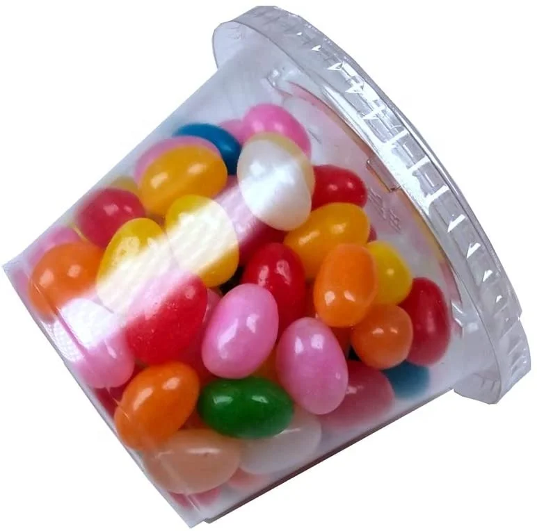 5.5oz PP Disposable Plastic Sauce cups Food Packaking Container Clear Plastic Jello Shot Souffle Cups with PET Lids