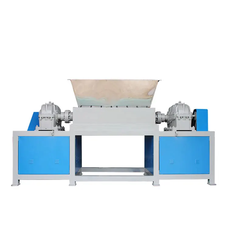 Промышленный двухвальный измельчитель картона/Измельчитель отработанных деревянных поддонов