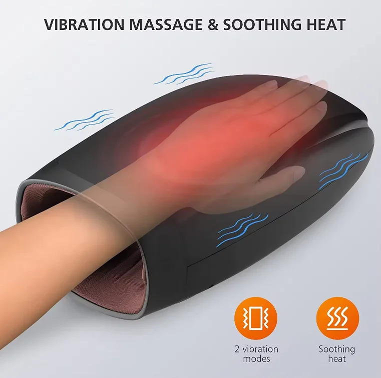 Intelligent Hand Massager Palm Wrist Finger Massager Mouse Electric Hand Massager